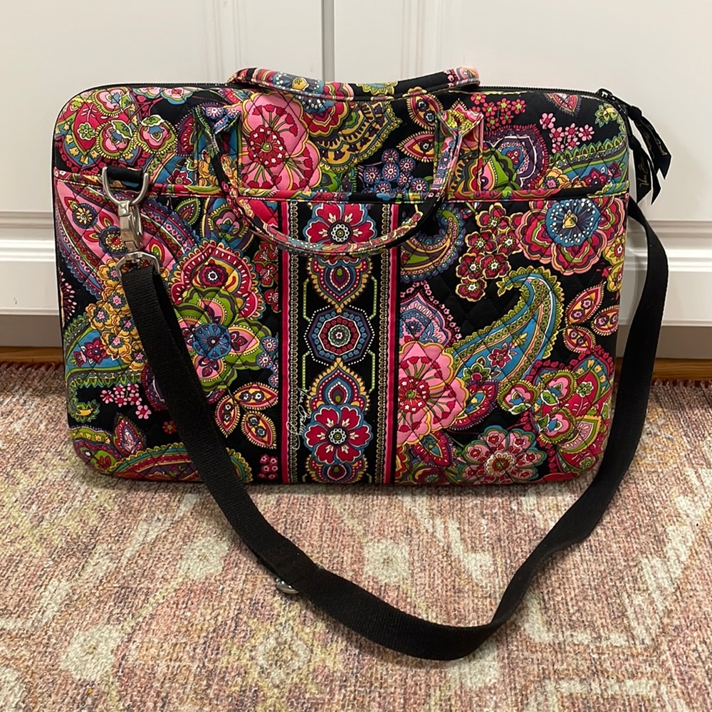 Vera Bradley Symphony In Hue Computer Bag Hard Shell